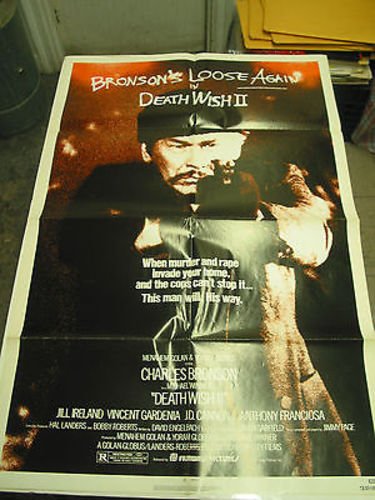 DEATH WISH II 2 / ORIGINAL U.S. ONE-SHEET MOVIE POSTER (CHARLES