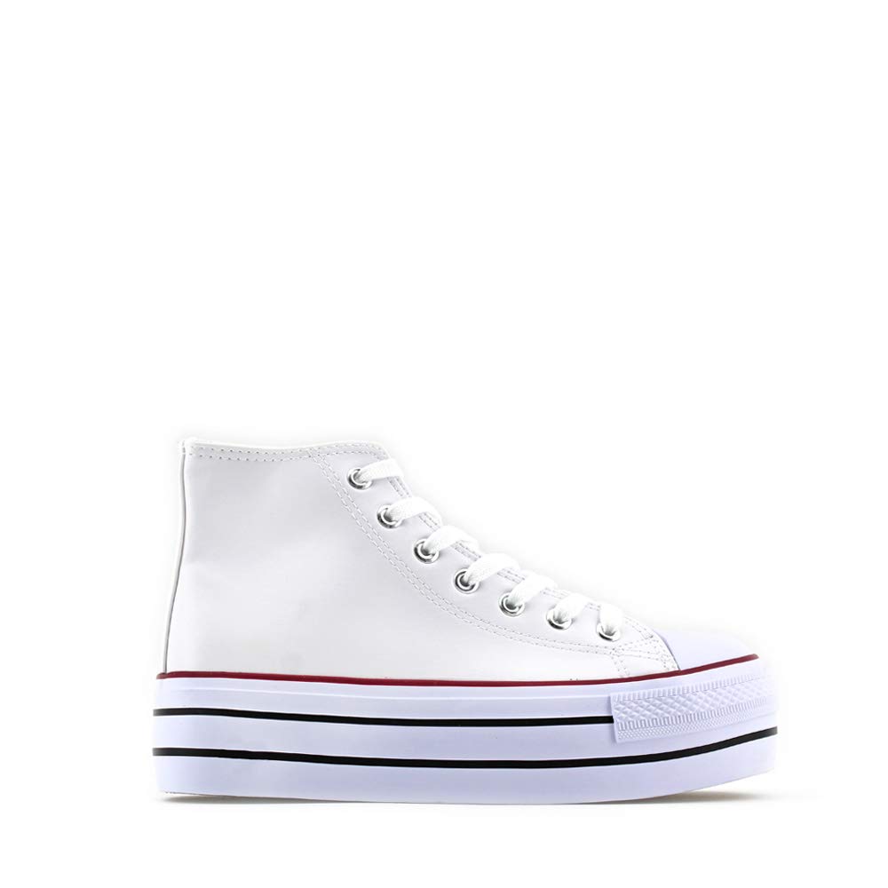 MODELISA Zapatillas Deportivas con Plataforma para Mujer