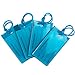 Produktbild 4er-Pack Kofferanhänger | Flexibler Gepäckanhänger für Koffer, Taschen und Gepäck | Adressanhänger | Namensschilder aus PVC | Luggage Tags | Blau