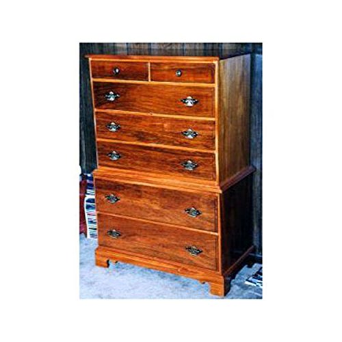 WOODCRAFT Project Paper Plan to Build Chippendale Chest/Dresser - Material Not Included