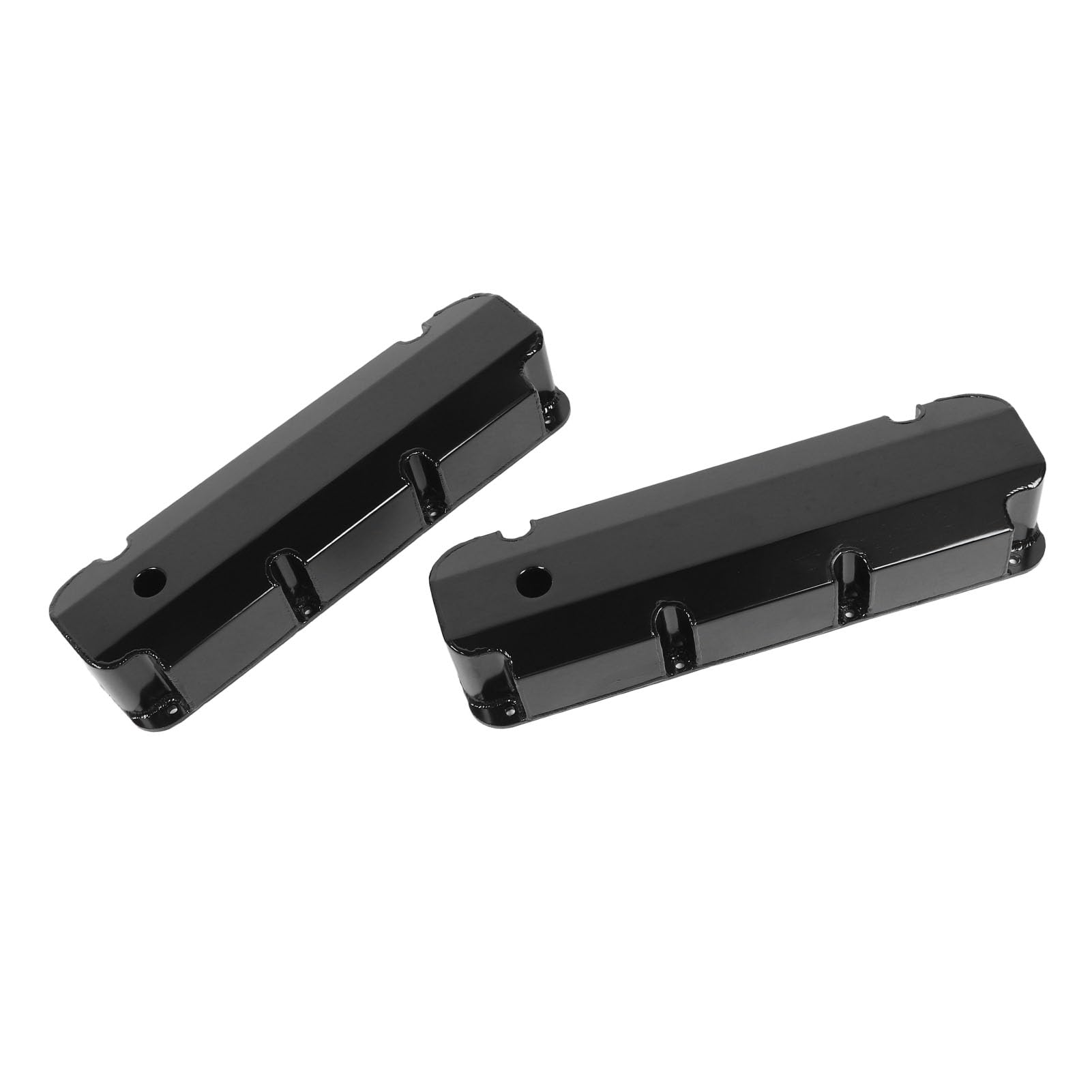 Yctze Tapa de Válvula de Motor de Automóvil E41363BC E41363P Tapa de Válvula de Motor de Automóvil de Aleación de Aluminio con Orificio para Motores Big Block V8 429‑460 de 1968 y