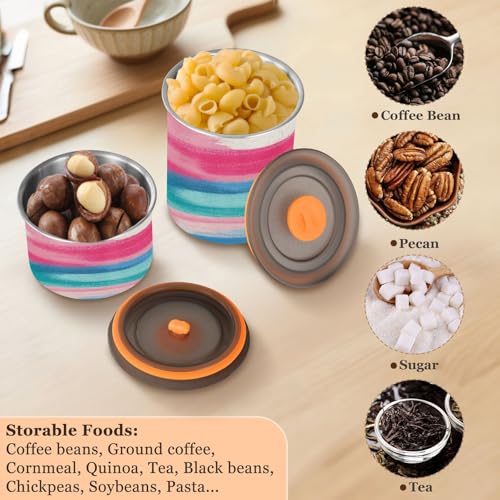 Envase Hermético para Café de Acero Inoxidable 17 oz miniatura 5