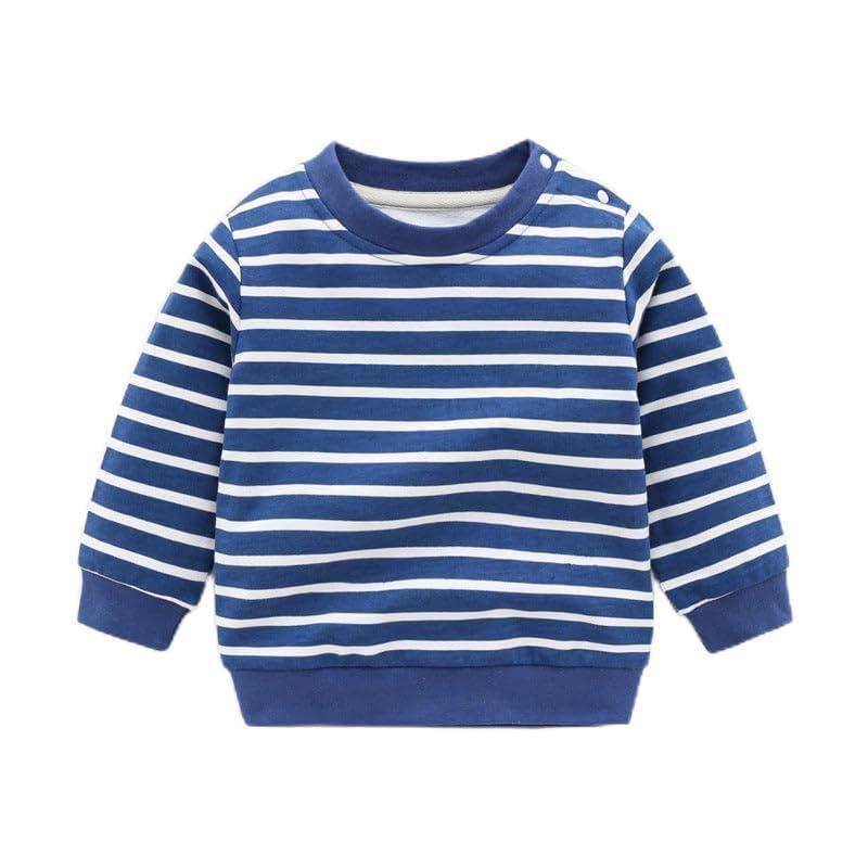 Childrens Striped Long Sleeve Shirt Sweater