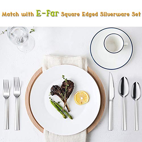 E-Far Teaspoon Set Of 12, E-Far 6.7 Inch Stainless Steel Spoons For Kitchen Or Restaurant thumb #3
