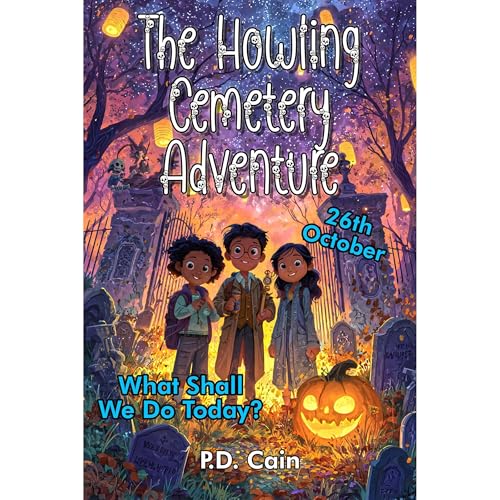 The Howling Cemetery Adventure Audiolibro Por P.D. Cain arte de portada