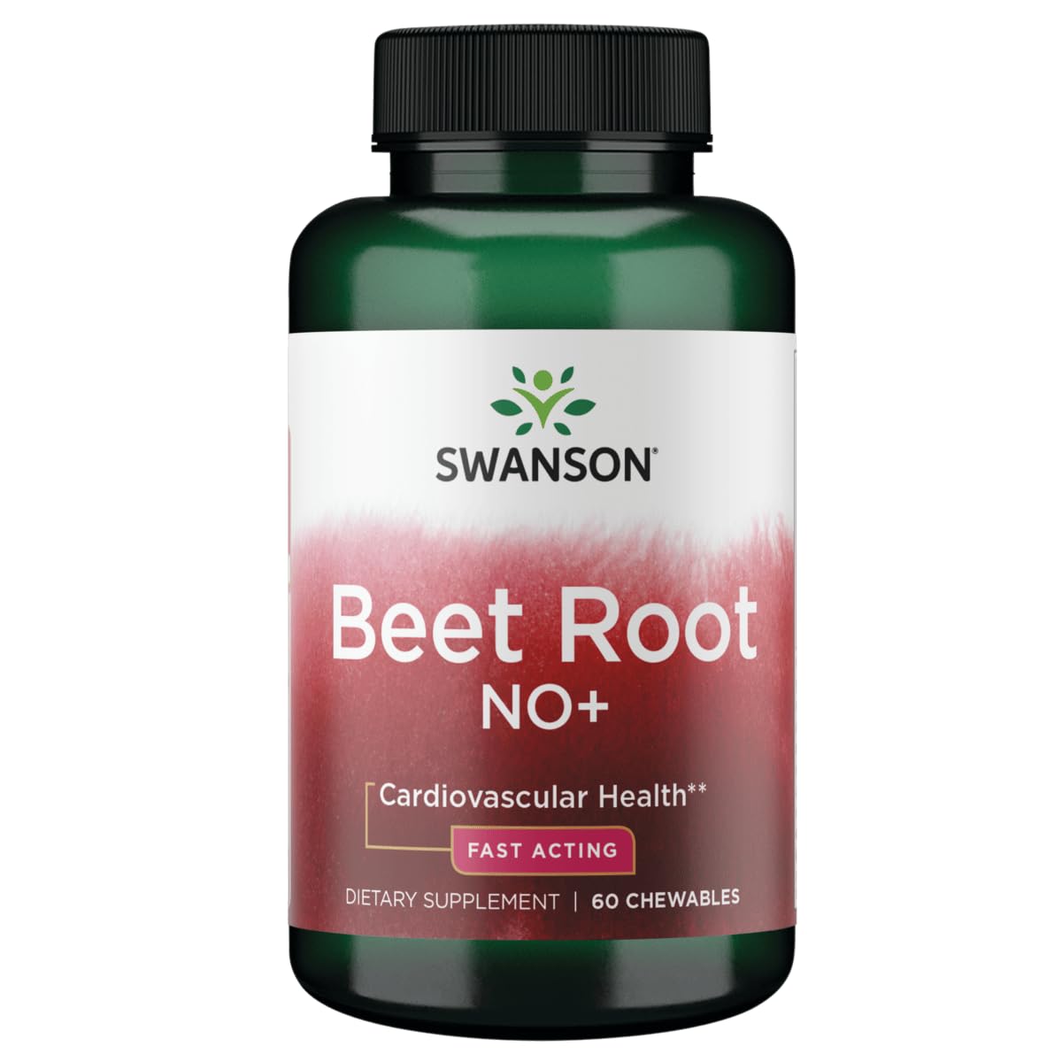 Swanson Ultra Beet Root NO+ Fast Act, 60 Chewable Tablets