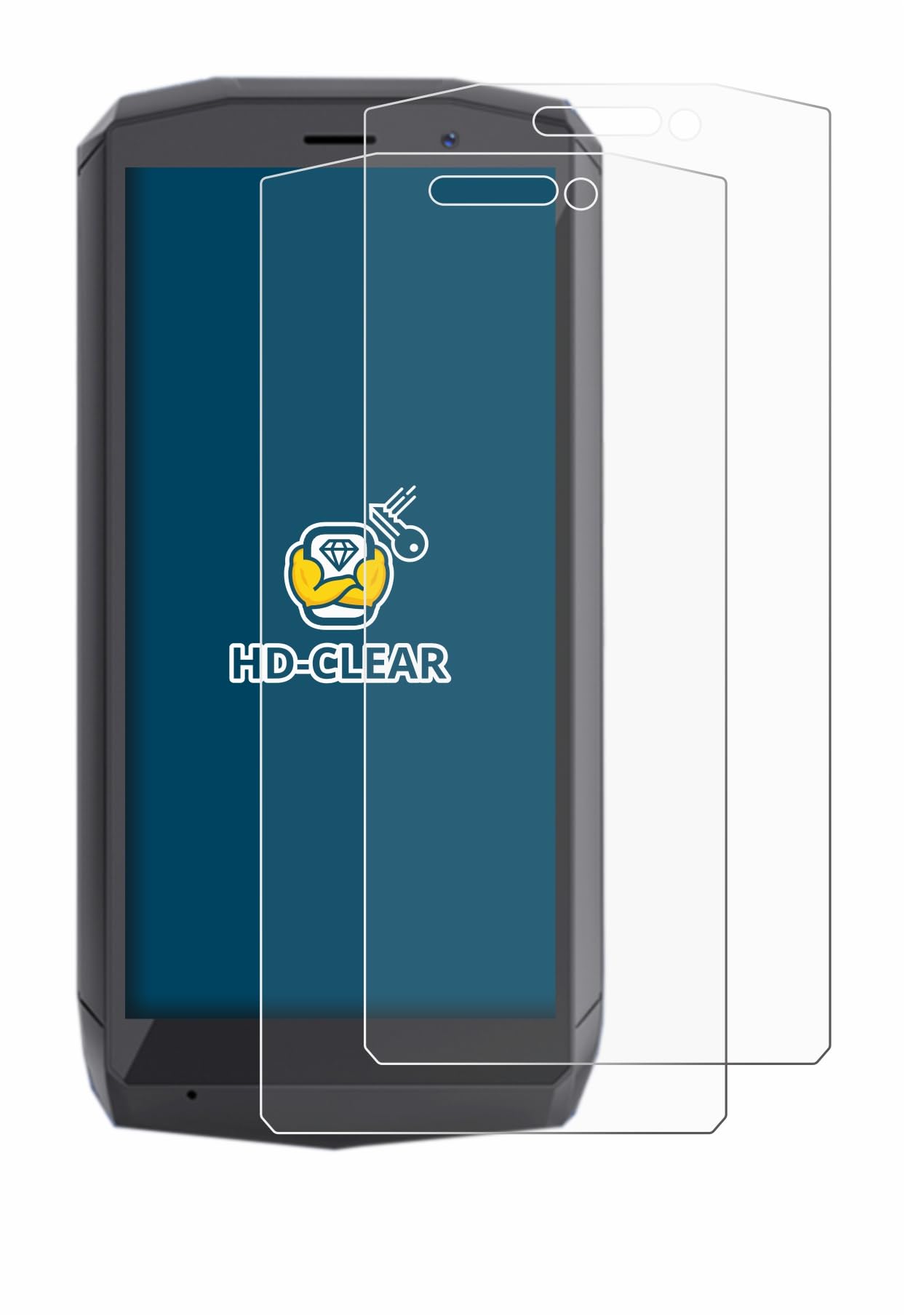 brotect 2-Pack Screen Protector Compatible with Cubot Pocket - HD-Clear Protection Film