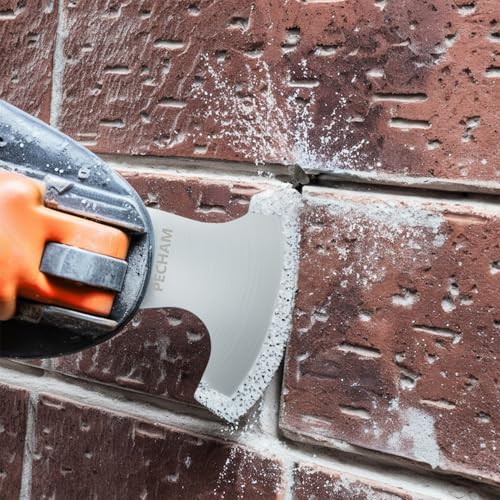 Image of PECHAM 9PCS Diamond Oscillating Tool Blade, Multi Tool Blades Kits for Grout Removal and Soft Tile Cut, Fit Porter Cable Black & Decker Rockwell Ridgid Ryobi Milwaukee Chicago Craftsman