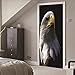 Produktbild 3D Türaufkleber Wandbild Wandaufkleber Kunstplakat Tür aufkleber (77x200 cm) Männlichen adler kopf schlafzimmer wohnzimmer kinderzimmer landschaft von dekoration home decoration