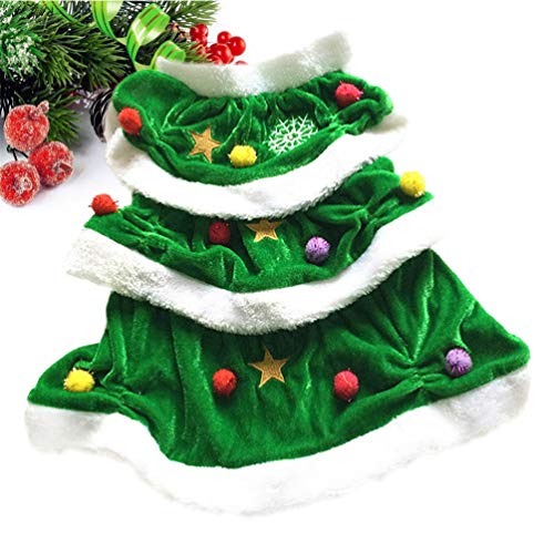 Disfraz navideño para perro Hemobllo árbol de Navidad M miniatura 4