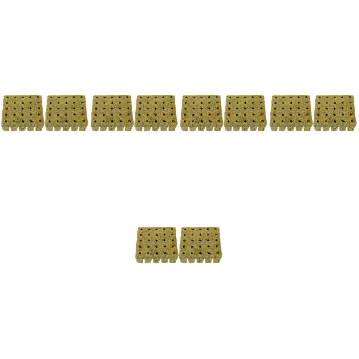 YARNOW 250piezas Cubos De Cultivo Hidropónico Soilless para Propagación De Plantas De Bloques De Roca para Iniciación De Esquejes