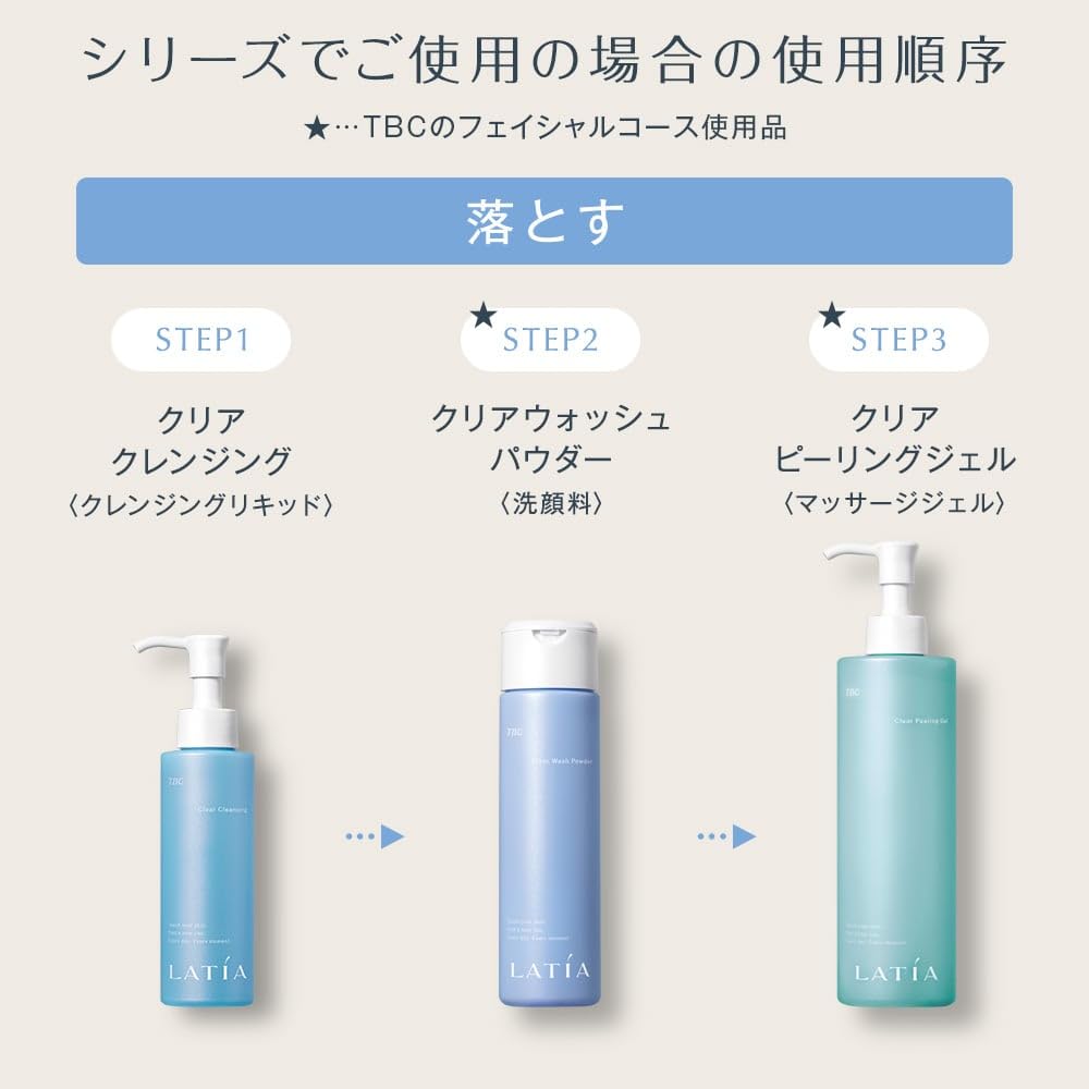Amazon.co.jp: TBC LATIA ラティア ラティア クリアピーリングジェル