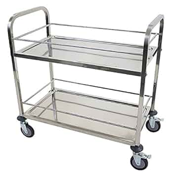 ヴィンテージ　サービスワゴン 楽天市場】送料無料 ワゴン ステンレス サービスワゴン ガード