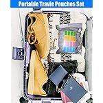 17 Pack Travel Pouches for Toiletries,TSA Approved,Travel Size Portable Containers,Stand Up Pouch,Refillable Travel Accessories for Shampoo Conditioner Lotion Soap Liquids (B-17pcs) - Image 3