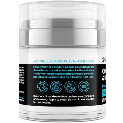 Simplyvital Collagen, Retinol & Hyaluronic Acid Cream - Anti-Aging Face Moisturizer thumb #2