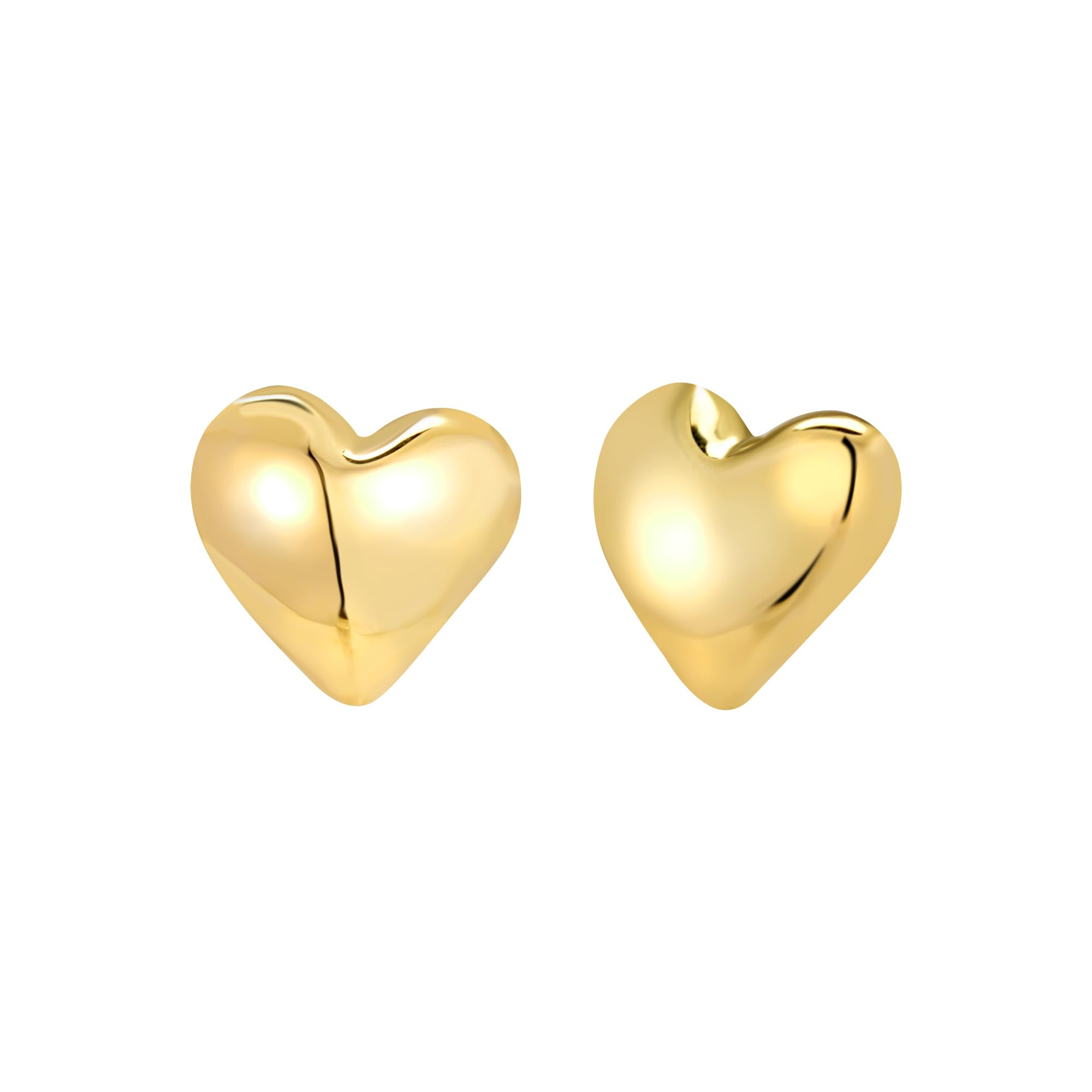 Breil, Collezione Big Heart, Orecchini Donna in Acciaio Lucido a Forma di Cuore, Chiusura a Clip con Copertura in Silicone, Idea Regalo Donna