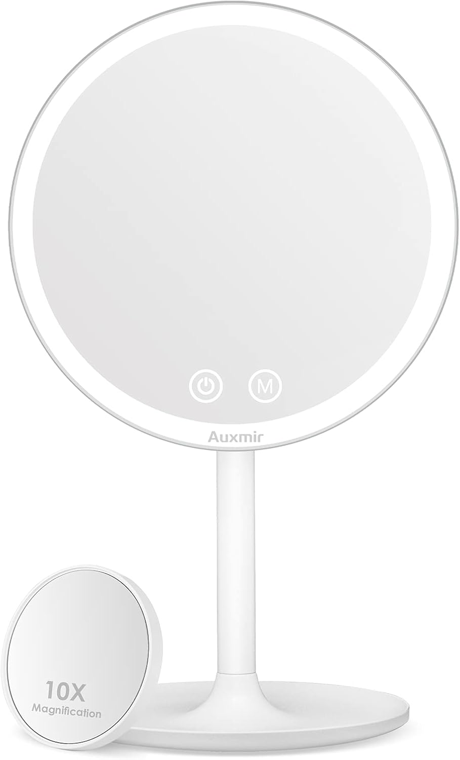 Auxmir Makeup Mirror with Light, Illuminated LED Mirror with 3 Modes