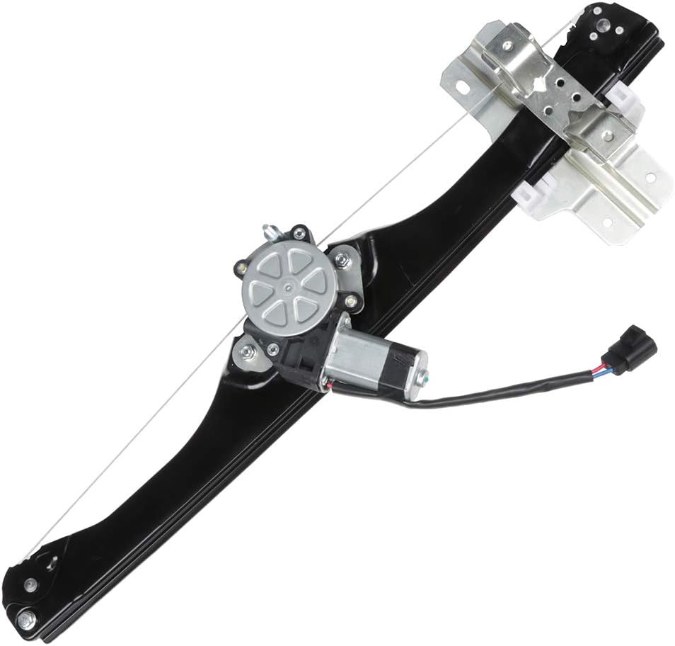 ECCPP 748-921 Front Driver Side Window Regulator Fits for 2009-2015 Traverse 2007-2015 Acadia 2007-2010 Outlook Power Window Regulator and Motor Assembly