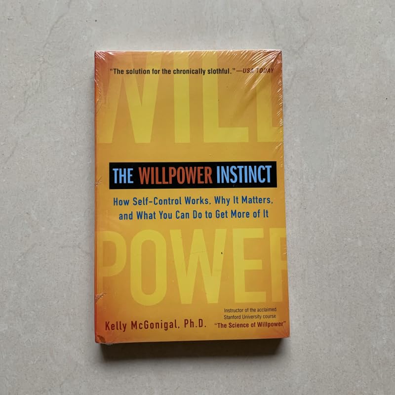 The Willpower Instinct Stanford University Popular Psychology Course Life Self-Help Self Improvement English Bооk B-o-o-ks