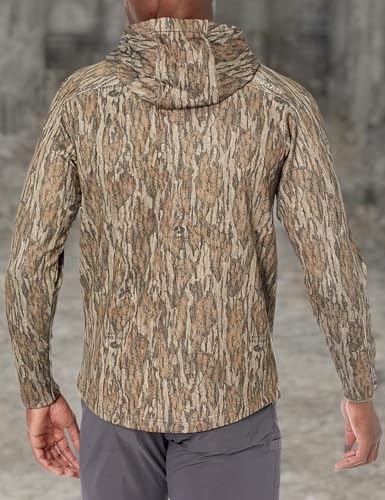 NOMAD Men's WPF Hoodie | Mid-Weight Water Resistant Hunting Fleece3