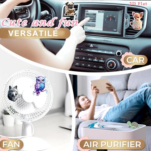 Image of Cute Car Air Freshener Clips Bee Car Vent Clip Bee Cars Scents Cologne Air Conditioner Clip Auto Vent Interior Decoration Cars Accessories Bees Loves Gifts for Women Men