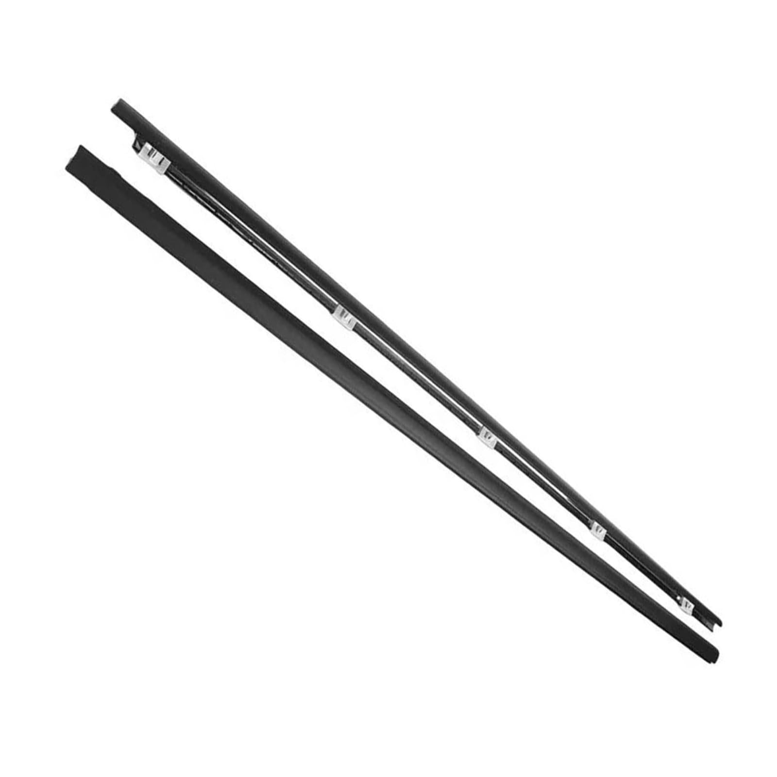 72410‑SR3‑003 1 Pair Car Door Window Sealing Strip Weatherstrip Molding Trim for Civic 1991 1992 1993 1994 1995 Car Window Seals