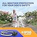 AOZOOM Electric Dog Fence System for 2 Dogs, 2 Water Resistant Collar Receiver, Underground/Aboveground Wired Pet Containment System with Adjustable Static/Tone Correction for Small Medium Large Dogs