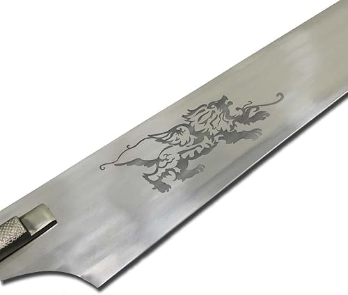 Miniatura 3 de Espada funcional de réplica de revólver para cosplay, construcción de acero inoxidable, funda de cuero, espada de anime con un revólver funcional