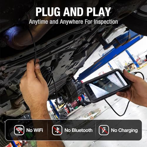 Teslong TS-NTC30P Endoscope Camera With Light, Teslong Usb-C Borescope Inspection Camera With 8 Led Lights, 10Ft Flexible Waterproof Snake Camera Scope thumb #1