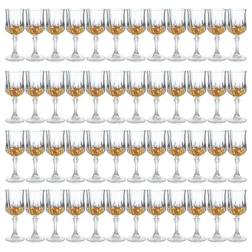 Elegant Crystal Cordial Shot Glasses Set