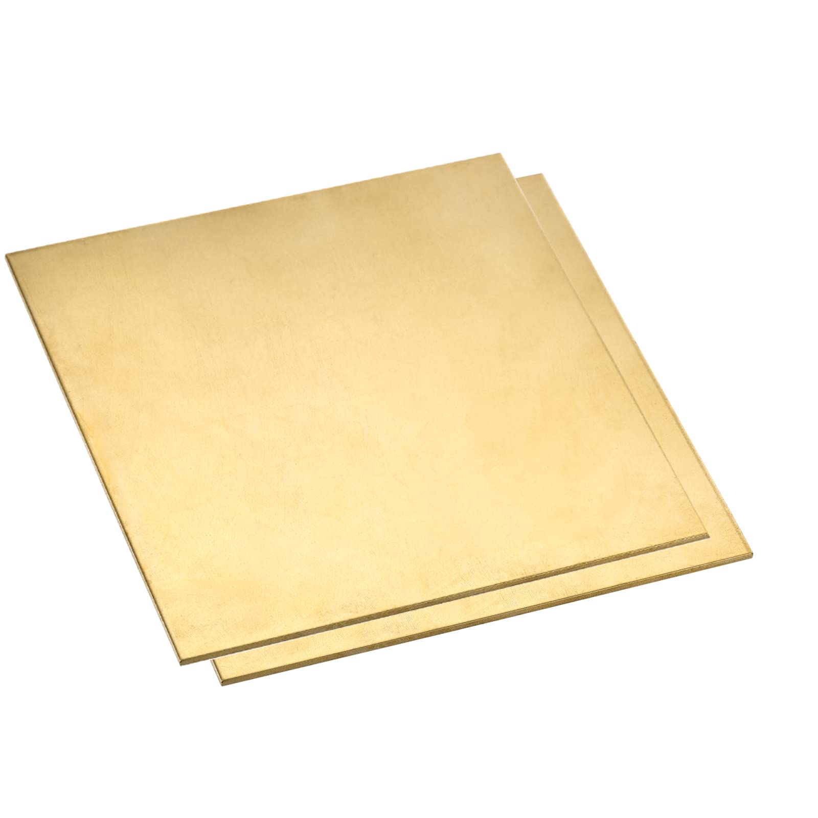 Lamiera Ferro METALLIXITY Ottone Lastra (150mmx150mmx0.8mm) 2pz, Metallo Progetti Cucina E Decorazione