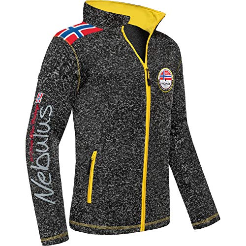 RPLUS Feuerwehr Fleecejacke - Warm Mit Reflektordruck & Verstärkungen