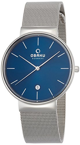 Obaku montre homme V153GDCLMC : alliance d'acier et de précision quartz
