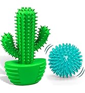 Pamlulu Dog Ball Chew Toys Set for Medium Large Dogs, Dog Toothbrush Stick Teeth Cleaning Brush D...