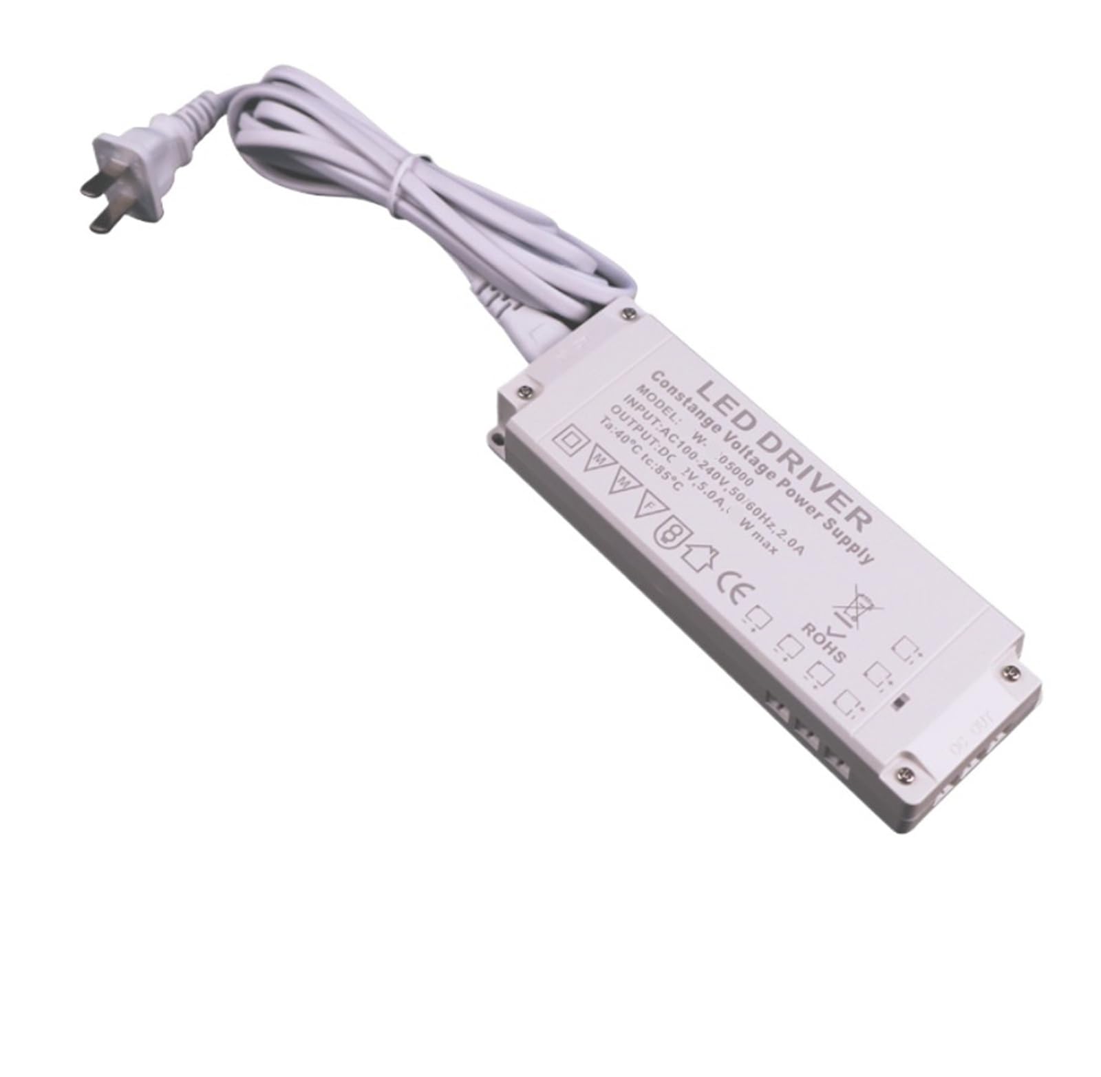 Transformateur LED 12V 60W pour éclairage de dressing ultra-mince
