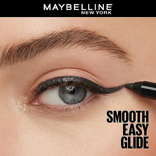 Maybelline New York Tattoostudio Long-Lasting Sharpenable Eyeliner Pencil, Glide On Smooth Gel Pigments With 36 Hour Wear, Waterproof, Striking Navy, 1 Count #TOP1