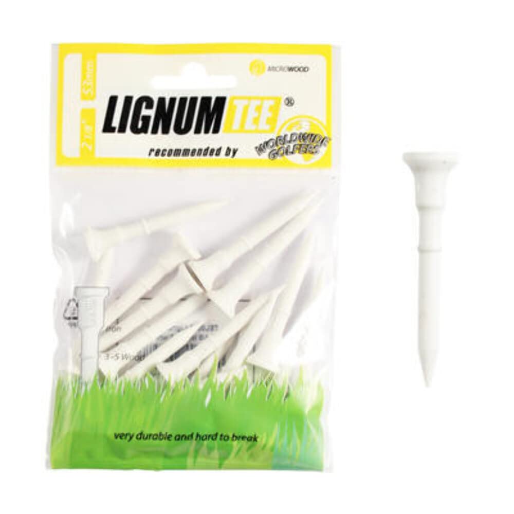 LIGNUMTee 2 1/8" - White