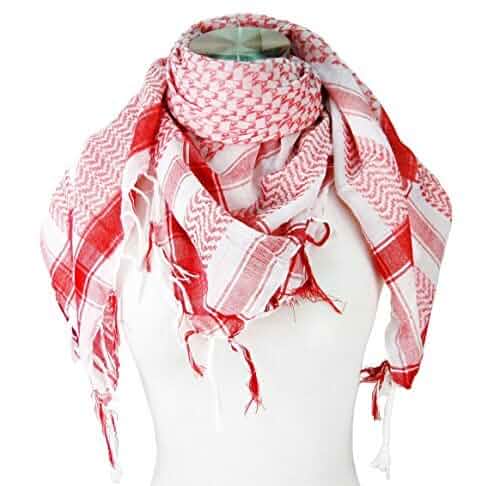 Tapp Collections Premium Shemagh Head Neck Scarf Checkered