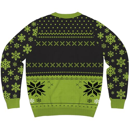 The Grinch Fair Isle Christmas Sweatshirt - Image 2