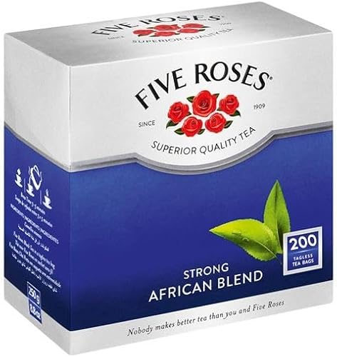 Five Roses African Blend 200 Tea Bags (Pack of 16)