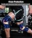 Knee Braces for Knee Pain, 2 Pack Knee Pads Knee Sleeves Weightlifting Knee Compression Sleeve, Knee Support Knee Flex Wrap Knee Sleeves (Small, Black)