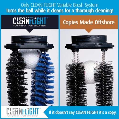 Nettoyeur de Balle de Golf Portable Clean Flight