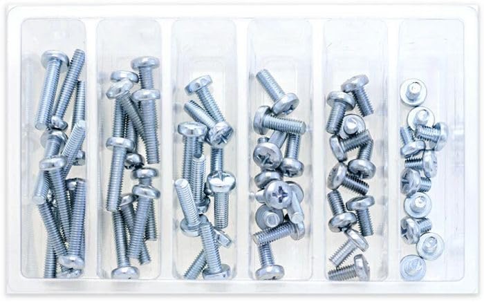 Replacement Bolt M6 Pan Head Screw Assortment for SV-M6PAN