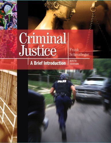 Criminal Justice: A Brief Introduction 0130146498 Book Cover