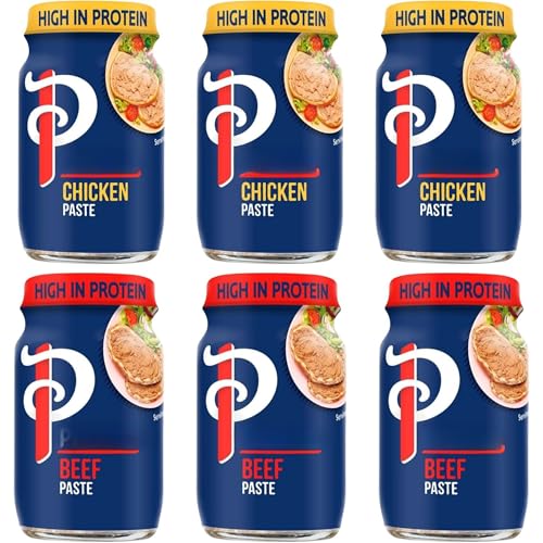 Sandwich Spread Bundle with Chicken Paste 75g x3 and Beef Paste 75g x3 (6 Pack)