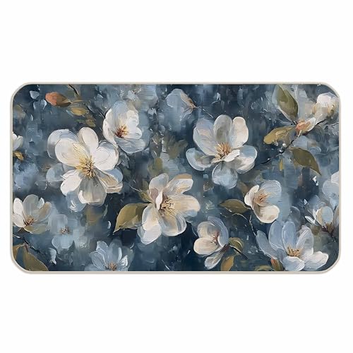 DAYOUER Vintage White Magnolia 17x30