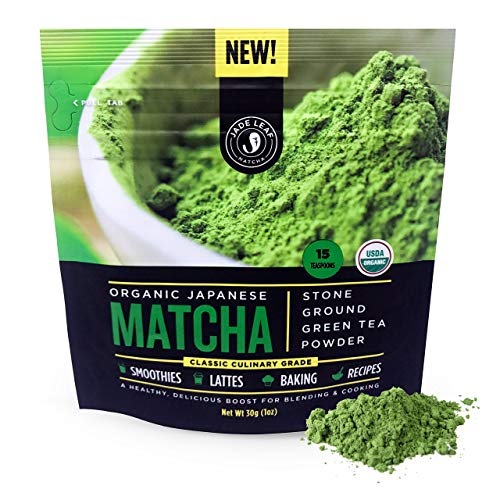 Jade Leaf Matcha Organic Green Tea Powder - Culinary Grade