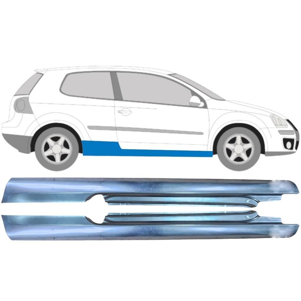 Voll schweller für Volkswagen Golf 5 2003-2009 / Links+Rechts/Satz