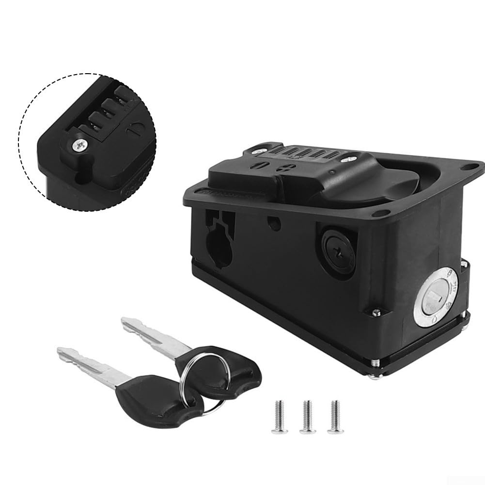 Oniissy Per ENGWE - Piastra di blocco batteria per veicoli elettrici, con porta di ricarica XT60U-M e chiave di sicurezza per biciclette elettriche da esterno