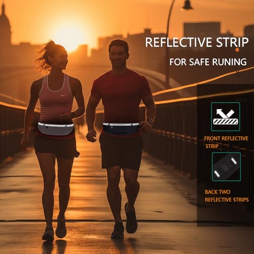Higouta Slim Running Belt For Women And Men, Small Fanny Pack Waist Pack thumb #3